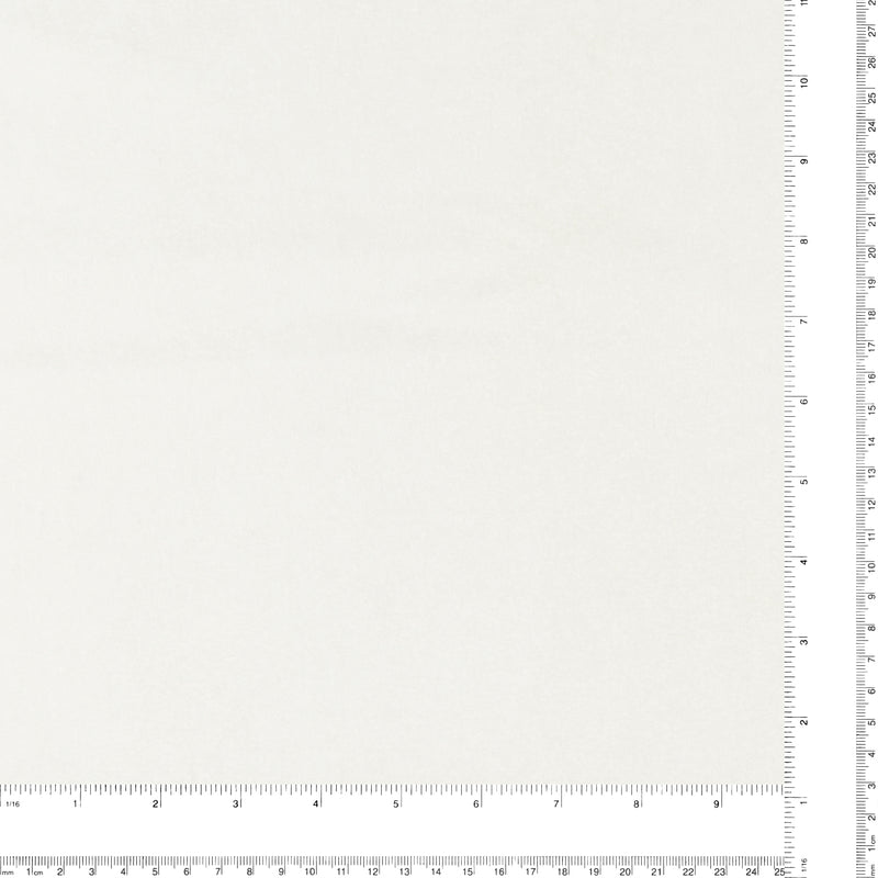 Cotton Velveteen Solid - VELMONT - 003 - White