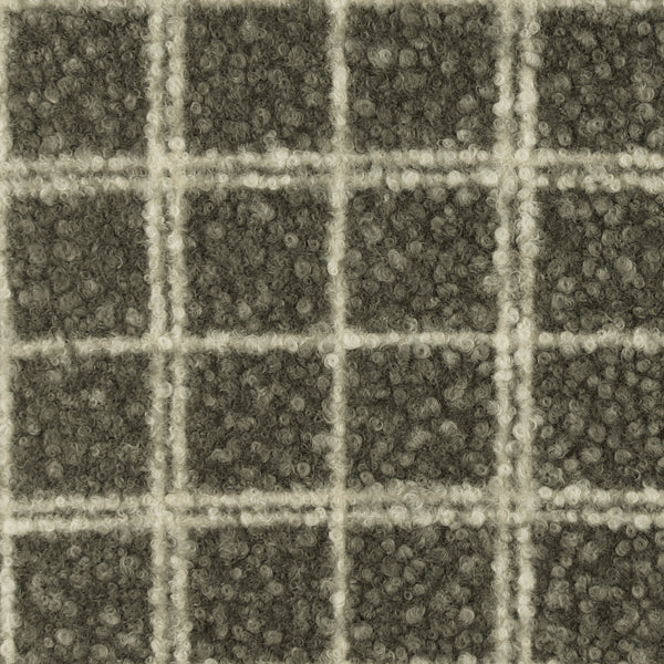 Nubbly Jacketing - AROMA - 002 - Charcoal & Offwhite