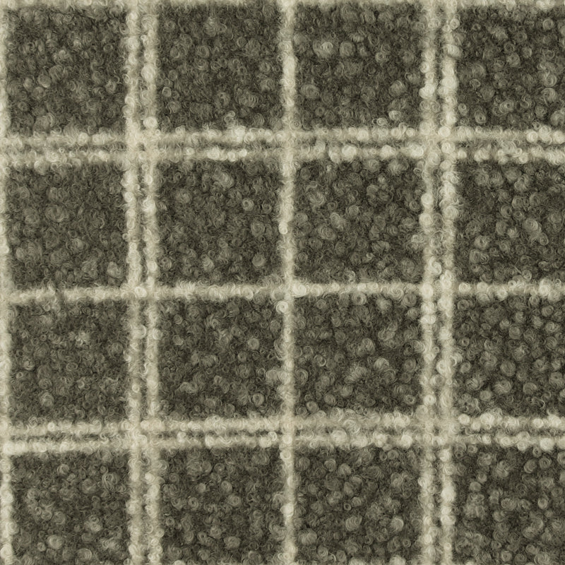 Nubbly Jacketing - AROMA - 002 - Charcoal & Offwhite