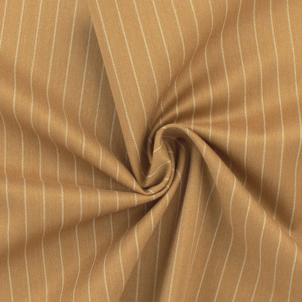 Striped Suiting - DEVONSHIRE - 001 - Caramel
