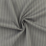 Striped Suiting - DEVONSHIRE - 002 - Charcoal