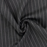 Striped Suiting - DEVONSHIRE - 003 - Black