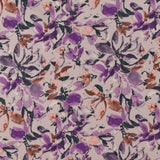 Printed Rayon Poplin - BEATRICE - 001 - Lavander