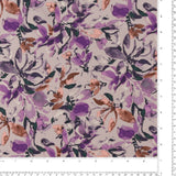 Printed Rayon Poplin - BEATRICE - 001 - Lavander