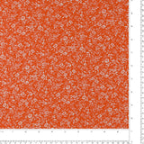 Printed Rayon Poplin - BEATRICE - 002 - Orange
