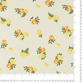 Printed Rayon Poplin - BEATRICE - 003 - Ivory