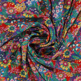 Printed Rayon Poplin - BEATRICE - 004 - Red