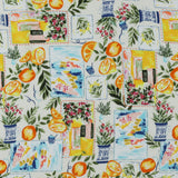 Printed Rayon Poplin - BEATRICE - 007 - Ivory
