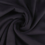 Tissu pour manteau uni - &lt;KASHMIR&gt; - 002 - Bleu de minuit