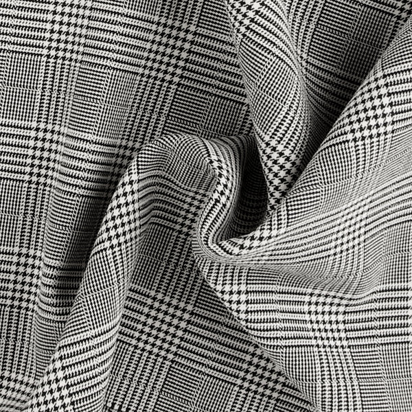 Glencheck - DEVONSHIRE - 001 - Black / Ivory