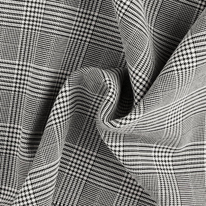Glencheck - DEVONSHIRE - 001 - Black / Ivory