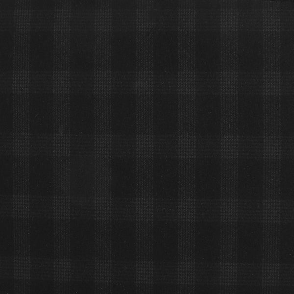 Check Suiting - DEVONSHIRE - 001 - Black