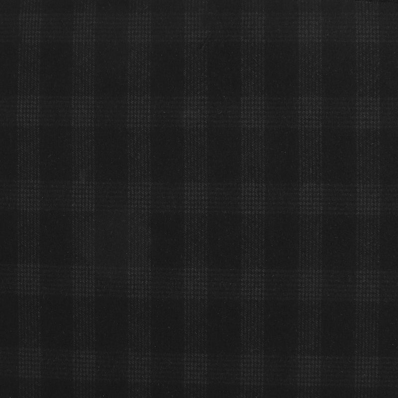 Check Suiting - DEVONSHIRE - 001 - Black
