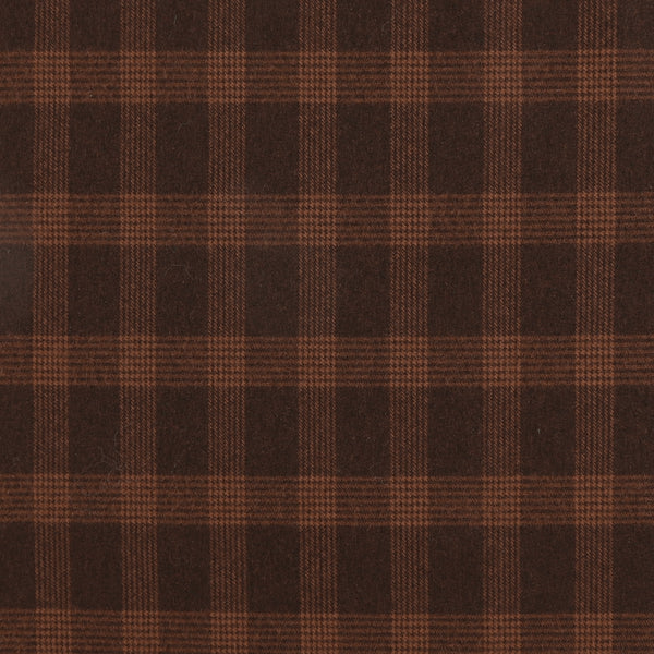 Check Suiting - DEVONSHIRE - 002 - Chocolate