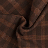 Check Suiting - DEVONSHIRE - 002 - Chocolate