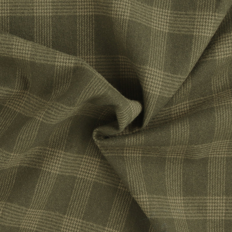 Check Suiting - DEVONSHIRE - 003 - Khaki