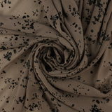 Georgette à relief - <FASHION FORM> - 004 - Taupe