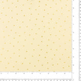 Printed Foil Dot - CROWN JEWELS - 001 - Offwhite