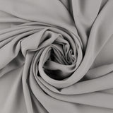 Solid Polyester - EMILIA - 011 - Light Grey