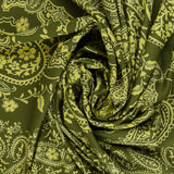 Printed Crepe - ESMERALDA - 002 - Olive