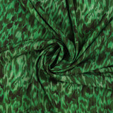 Printed Crepe - ESMERALDA - 003 - Dark Green