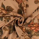 Printed Crepe - SERENA - 003 - Rosewood
