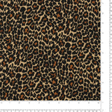 Crêpe Imprimé - INSTINCT ANIMAL - 001 - Beige