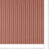 Crêpe Satin Imprimé - <FASHION FORM> - 002 - Vieux Rose