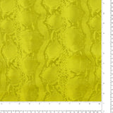 Crêpe Satin Imprimé - <FASHION FORM> - 003 - Lime