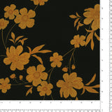 Polyester Print - CLARA - 003 - Black