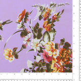 Polyester Print - CLARA - 004 - Lilac