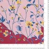 Polyester Print - CLARA - 007 - Light Pink