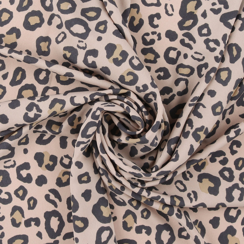 Polyester Print - CLARA - 020 - Fawn
