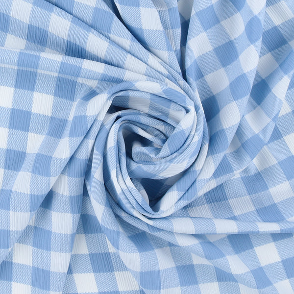 Polyester Print - CLARA - 023 - Blue