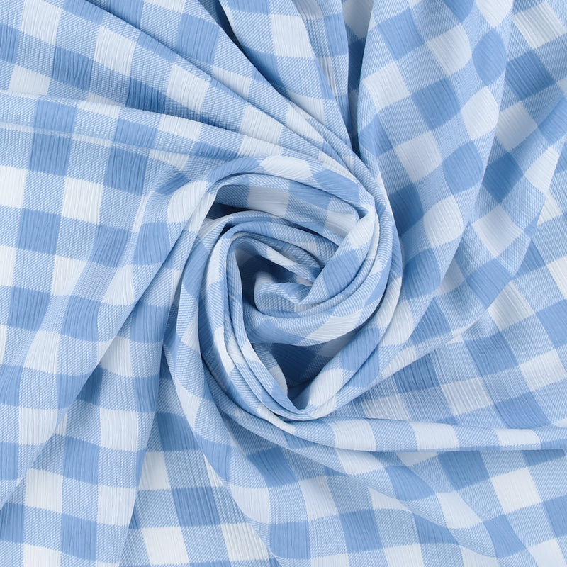 Polyester Print - CLARA - 023 - Blue