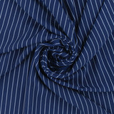 Polyester Print - CLARA - 025 - Navy