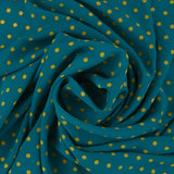 Polyester Print - SARAH - 026 - Teal