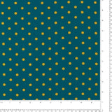 Polyester Print - SARAH - 026 - Teal