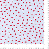 Polyester Print - SARAH - 027 - White