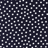 Polyester Print - SARAH - 033 - Dark Navy