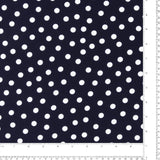 Polyester Print - SARAH - 033 - Dark Navy