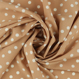 Polyester imprimé - SARAH - 034 - Beige