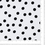 Polyester Print - SARAH - 036 - White