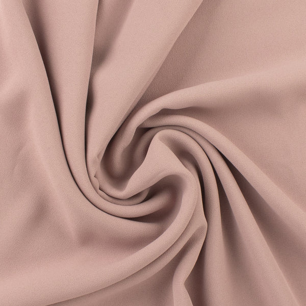 Polyester Solid - CLARA - 001 - Dusty Pink