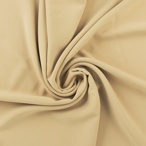Polyester Solid - CLARA - 002 - Sand