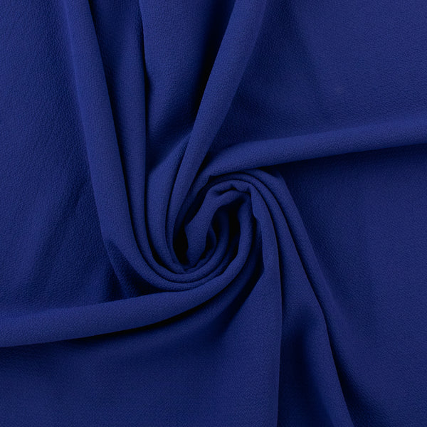 Polyester Solid - CLARA - 027 - Royal