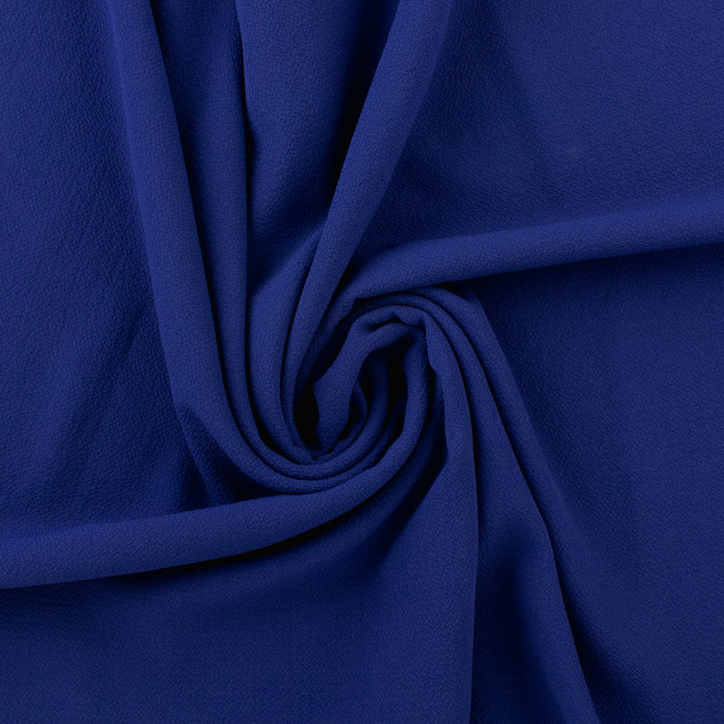Polyester Solid - CLARA - 027 - Royal