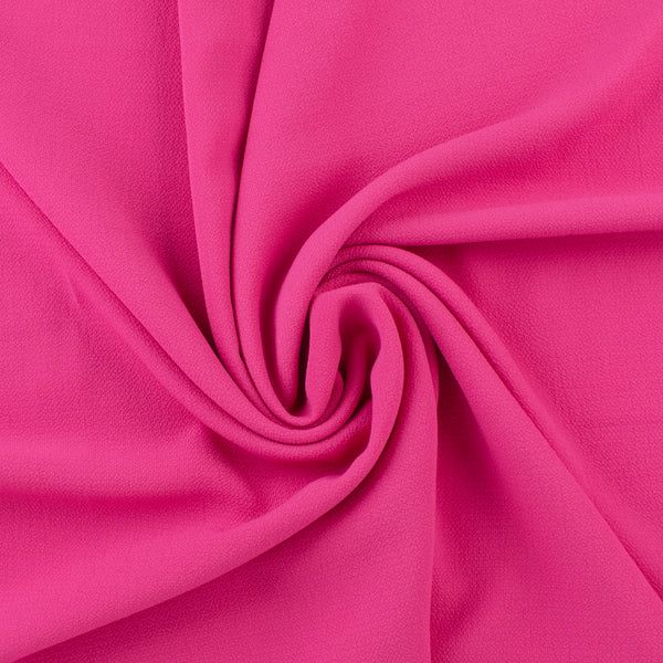 Polyester Solid - CLARA - 029 - Hot Pink