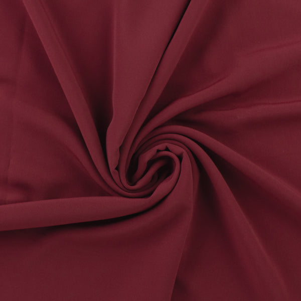 Polyester Solid - CLARA - 030 - Burgundy