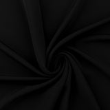 Polyester Solid - CLARA - 031 - Black